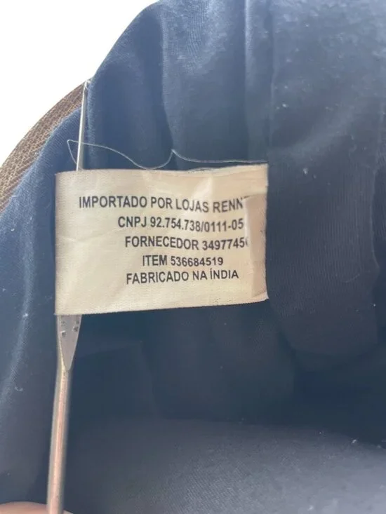 SATINATO Hobo Bag Women’s Brown Multi Fringe Woven Suede Festival - Picture 7 of 12